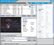 3GP Video Converter Platinum screenshot